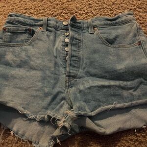 Denim Blue Women's Shorts